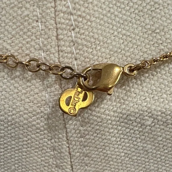 Dior Gold Necklace and Earring Set - Picture 8 of 12